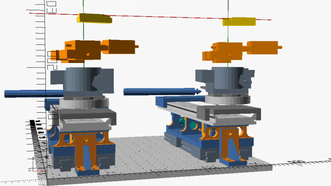 Expected position of elements in the new USAXS instrument, front view