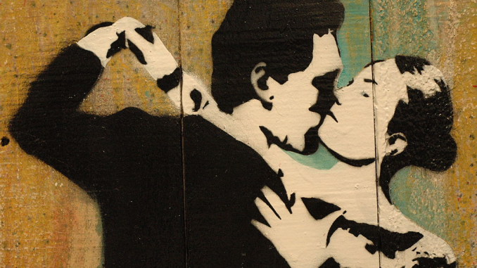 Blek le Rat - "Last Tango in Paris" at 941 Geary Gallery, San Francisco