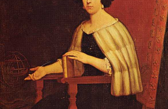 Elena Lucrezia Cornaro Piscopia, the first woman in the world to receive a Ph.D. (in 1678). Public domain image. Source: https://en.wikipedia.org/wiki/File:Elena_Piscopia_portrait.jpg